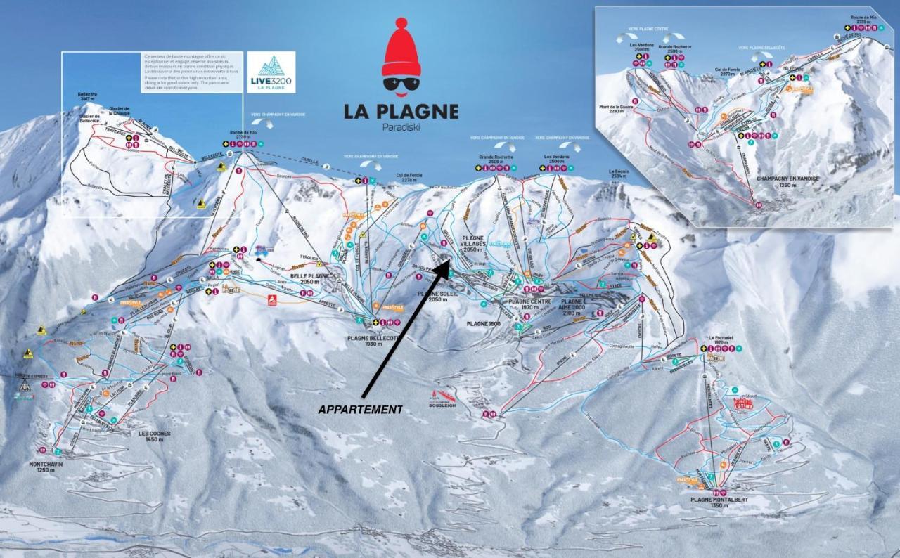 Plagne Villages La Plagne Extérieur photo